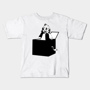 Jack in the box clown Kids T-Shirt